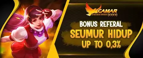 Bonus Referal Teman Seumur Hidup promotion banner